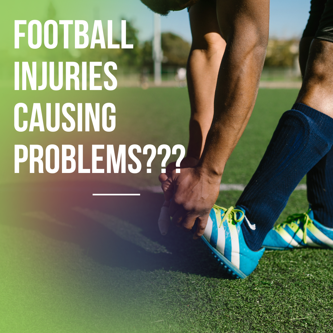 Winter is upon us, and those Football Injuries are causing problems!